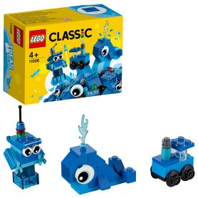 LEGO 11006 CLASSIC Modré kreativní kostičky
