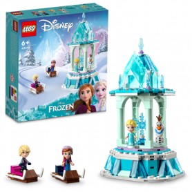 LEGO® 43218 DISNEY™ Kouzelný kolotoč Anny a Elsy